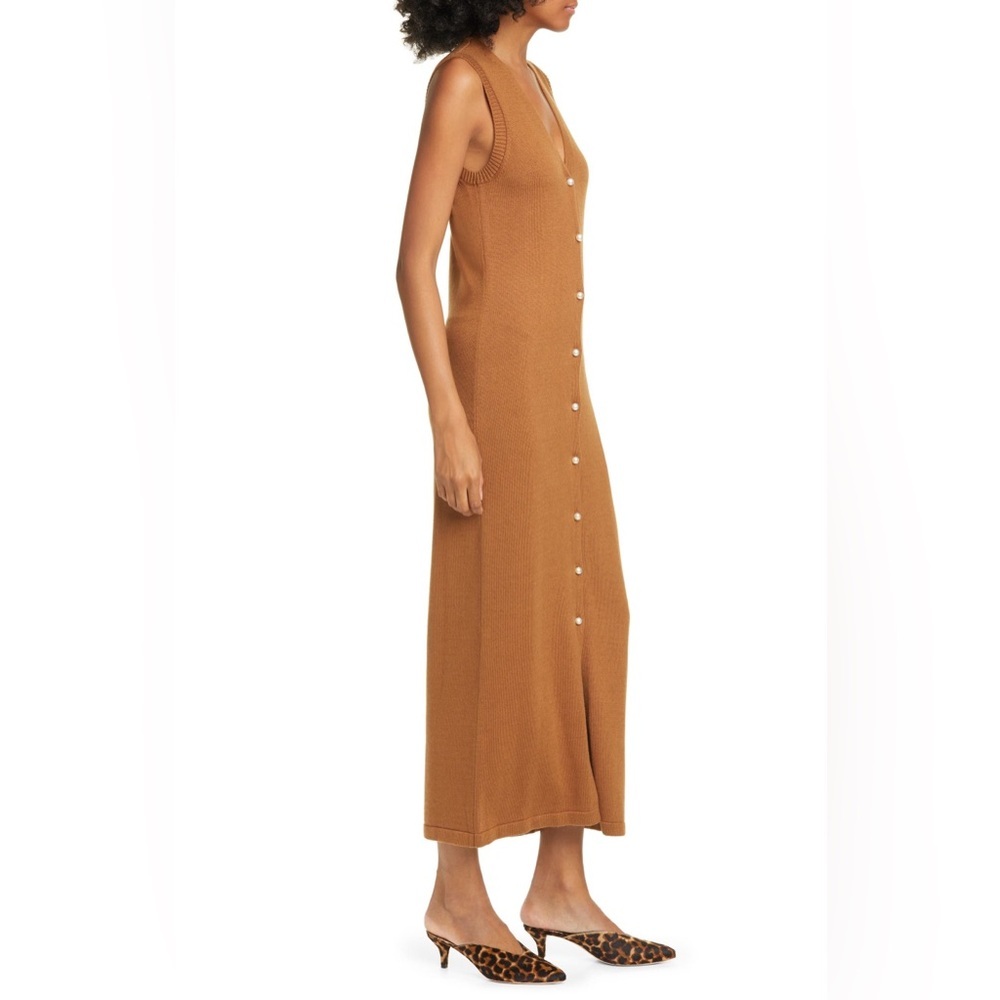 STAUD Bo Midi Sweater Dress - Picture 8 of 11